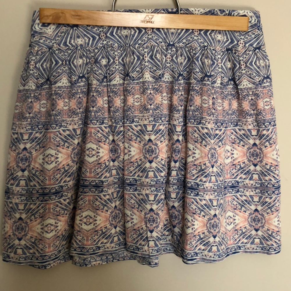 Forever 21 Contemporary Printes Skirt - Sz SMALL